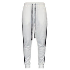 Patterned Sweatpants with Side Stripe - VacationGrabs