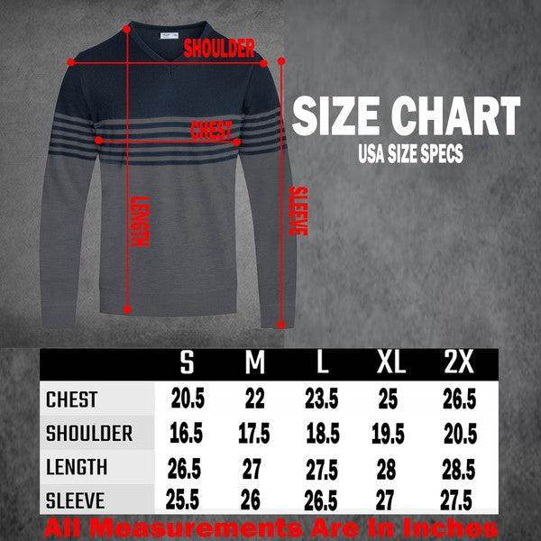 Mens Knit V-neck Pullover Sweaters - VacationGrabs