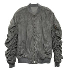 Men's Jackets Weiv Microsuede Scrunched Bomber Jacket