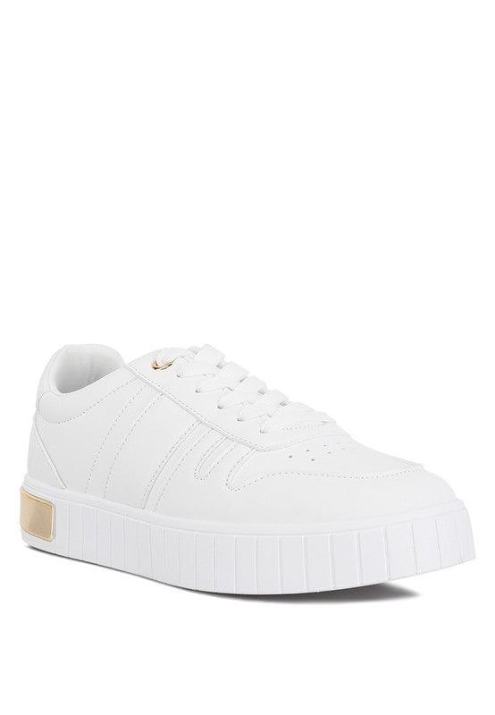 Women's Shoes - Sneakers Welsh Panelling Detail Sneakers