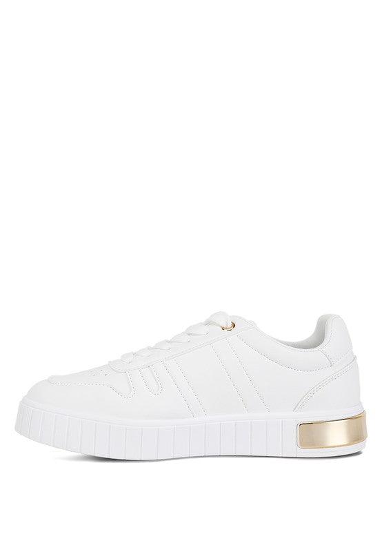 Women's Shoes - Sneakers Welsh Panelling Detail Sneakers