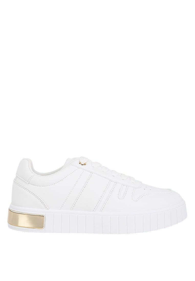 Welsh Panelling Detail Sneakers