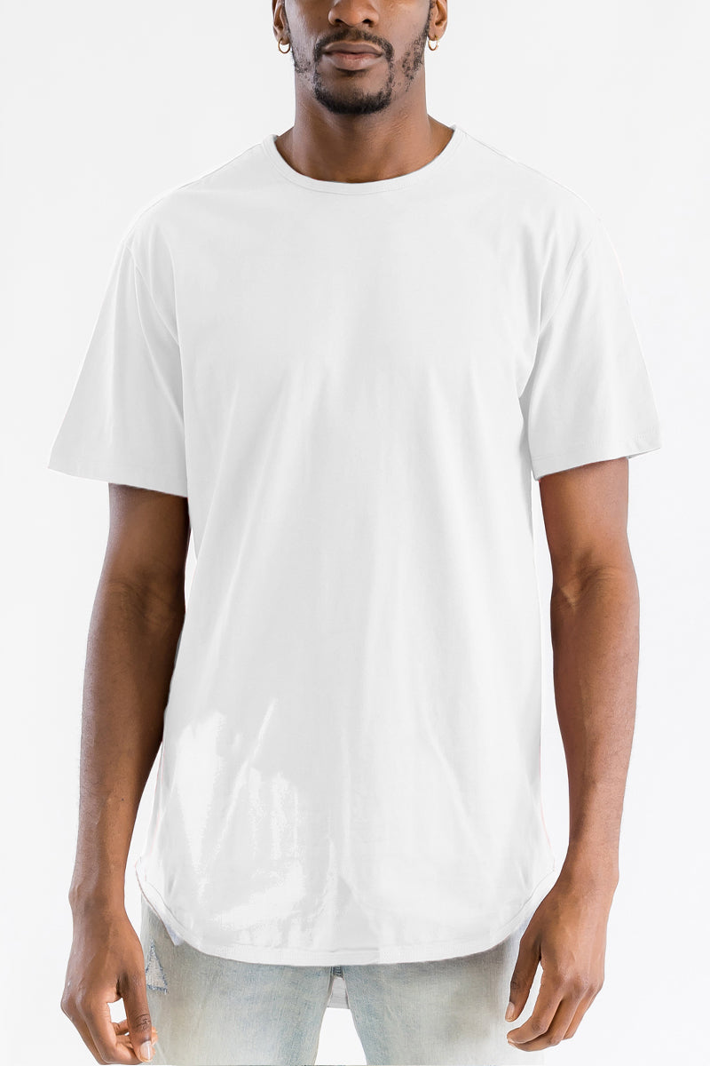 Classic Scallop Tee – Men's Cotton T-Shirt