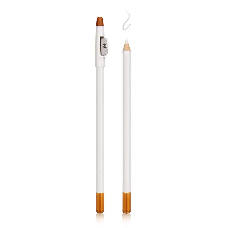 white barber hairline edge pencil with built-in sharpener (photo 6 of 8)