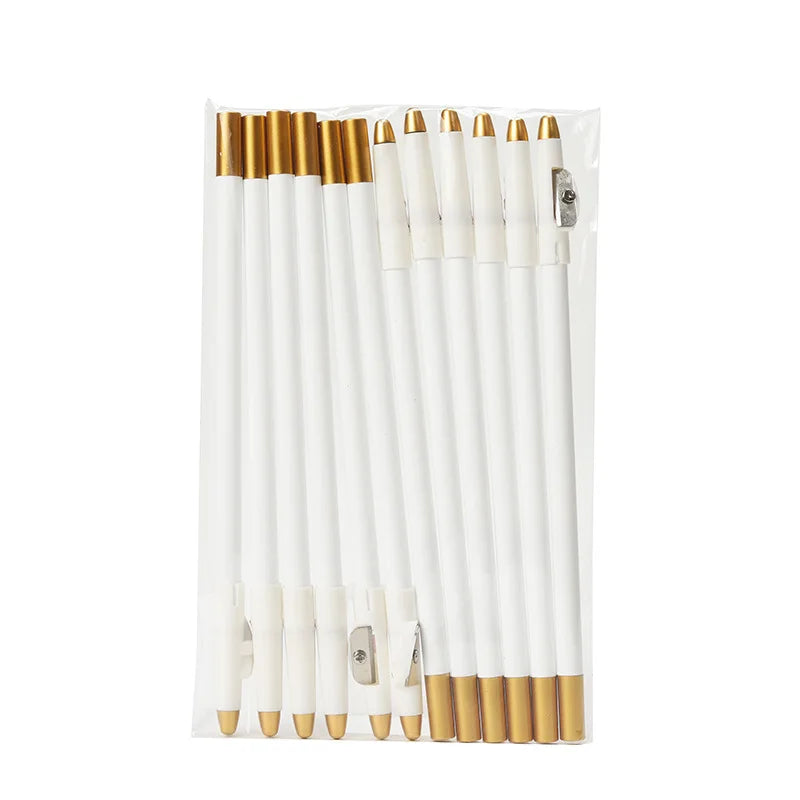 white barber hairline edge pencil with built-in sharpener (photo 8 of 8)