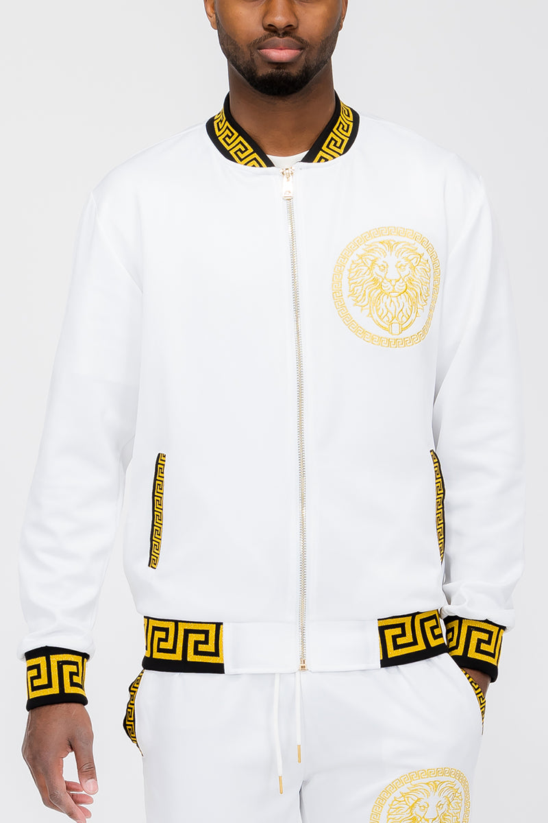 Lion Head Full-Zip Track Jacket