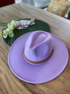Women's Accessories - Hats Wide Brim Panama Hat In Vegan Felt 13 Colors
