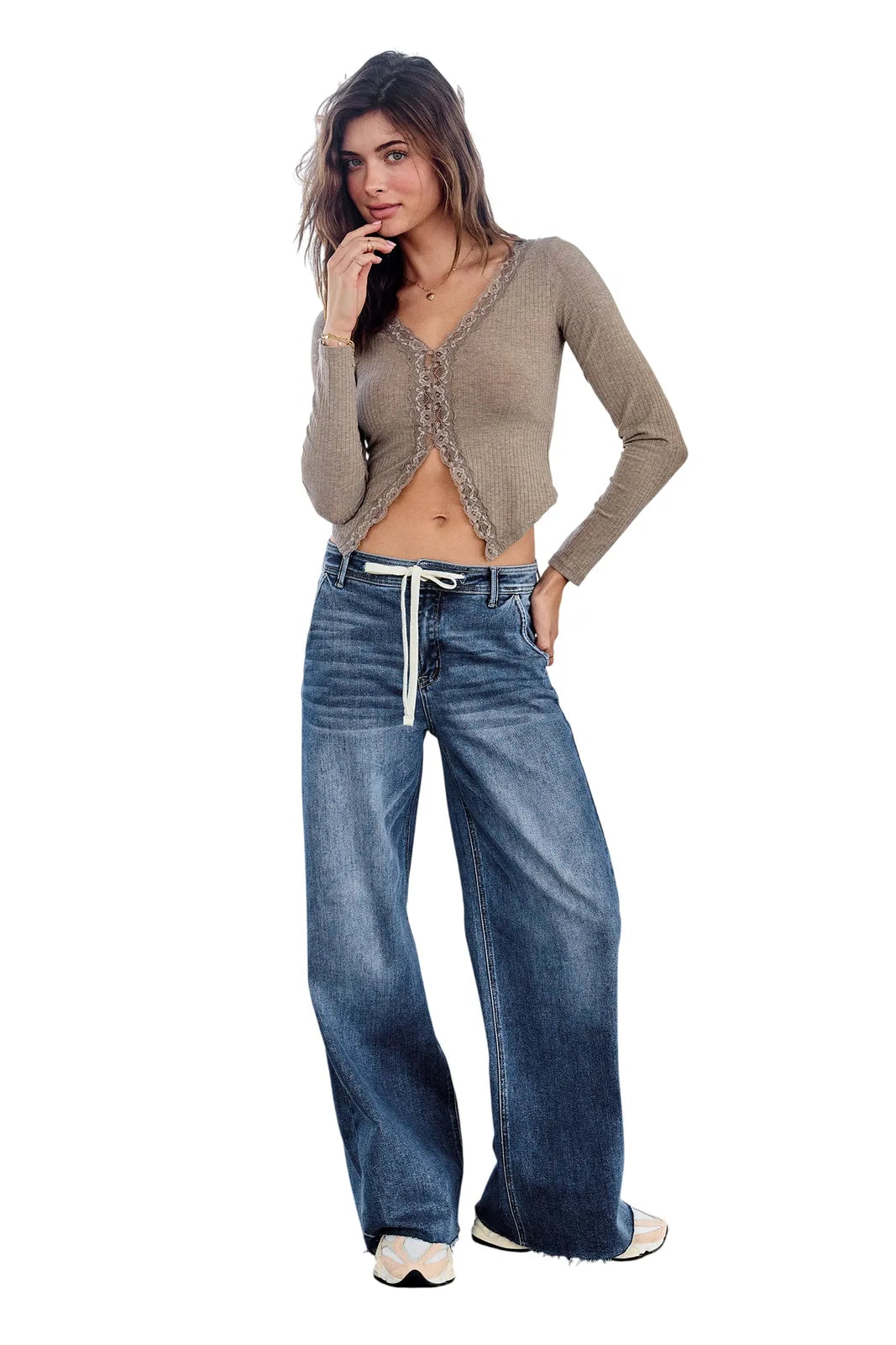 Wide-Leg Jeans for Women - Trendy Relaxed Fit