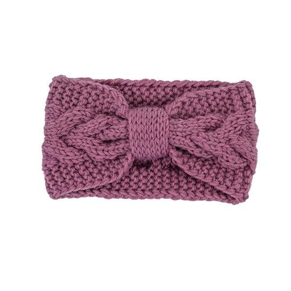 Women's Accessories - Hair Winter Crochet Bow Twisted Head Band