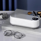 White wireless glasses cleaning machine for effective lens care