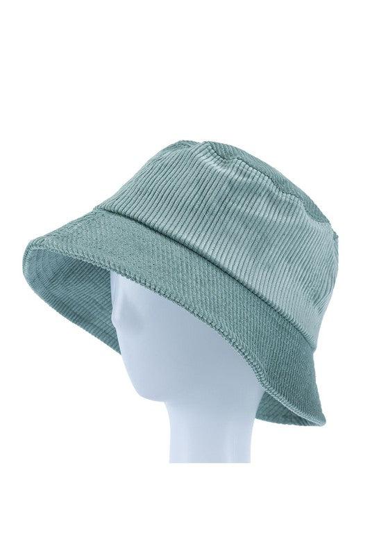Woman Solid Color Corduroy Bucket Hat – VacationGrabs