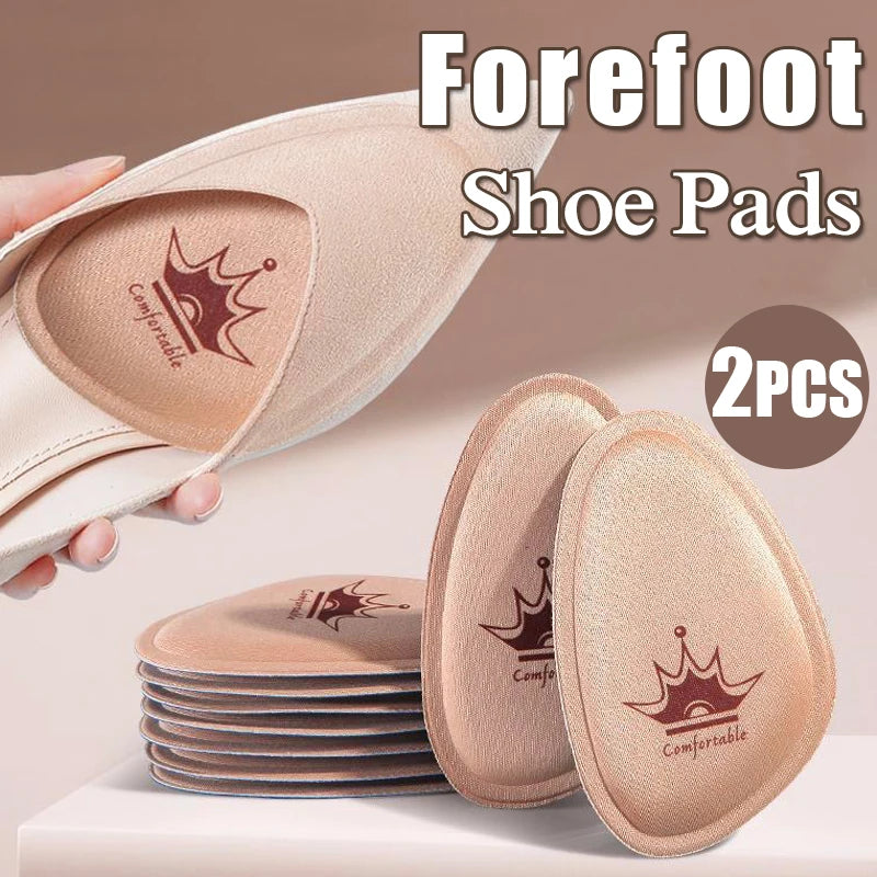 Comfortable women forefoot pad pain relief shoe pads in beige, perfect for all-day wear