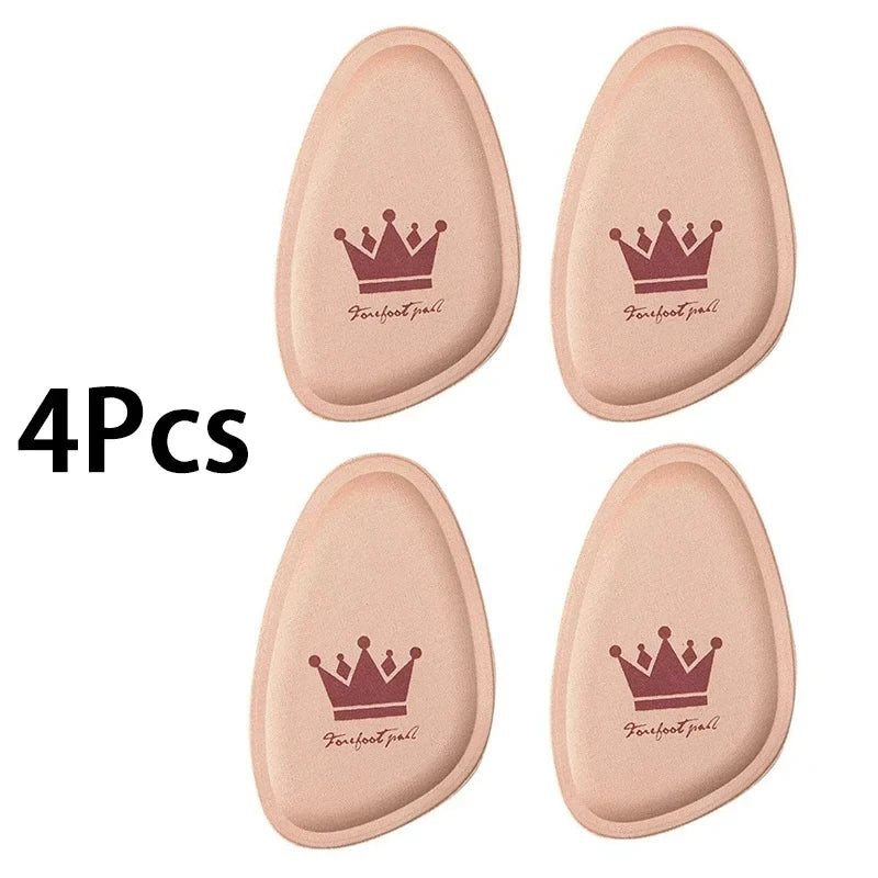 4 Pcs women forefoot pad pain relief for comfortable walking
