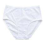 women panties cotton in white, everyday comfort and support