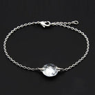 Women's Jewelry - Bracelets Women's Bracelets Style No. 3W066 - Rhodium Brass Bracelet with AAA Grade CZ in Clear