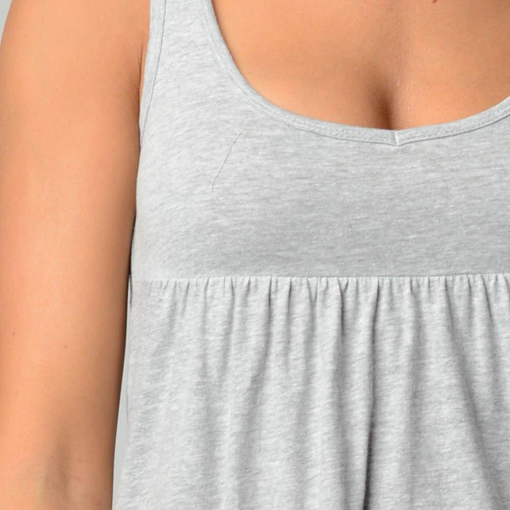 Women's Shirts - Tank Tops Women's Cotton Jersey V-Neck Tank