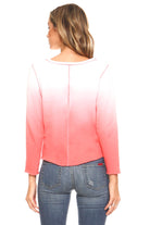 Women's Sweatshirts & Hoodies Women's Dip Dye French Terry Long Sleeve Screened Sweatshirt