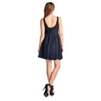 Women's Empire Waist Allover Lace Dress - VacationGrabs