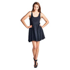 Women's Empire Waist Allover Lace Dress - VacationGrabs