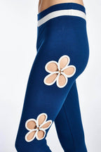 Women's Flower Patch Active Bottoms - VacationGrabs