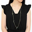 Women's Jewelry - Necklaces Women's Jewelry Style No. 3W1537 - Gold Brass Necklace