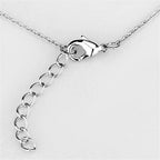Women's Jewelry Style No. 3W442 - Rhodium Brass Necklace - VacationGrabs