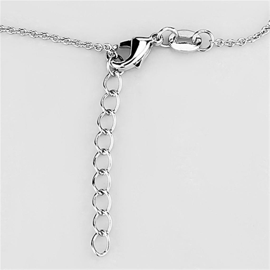 Women's Jewelry - Necklaces Women's Jewelry Style No. 3W449 - Rhodium Brass Necklace
