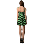 Women's Printed Corset Dress - VacationGrabs