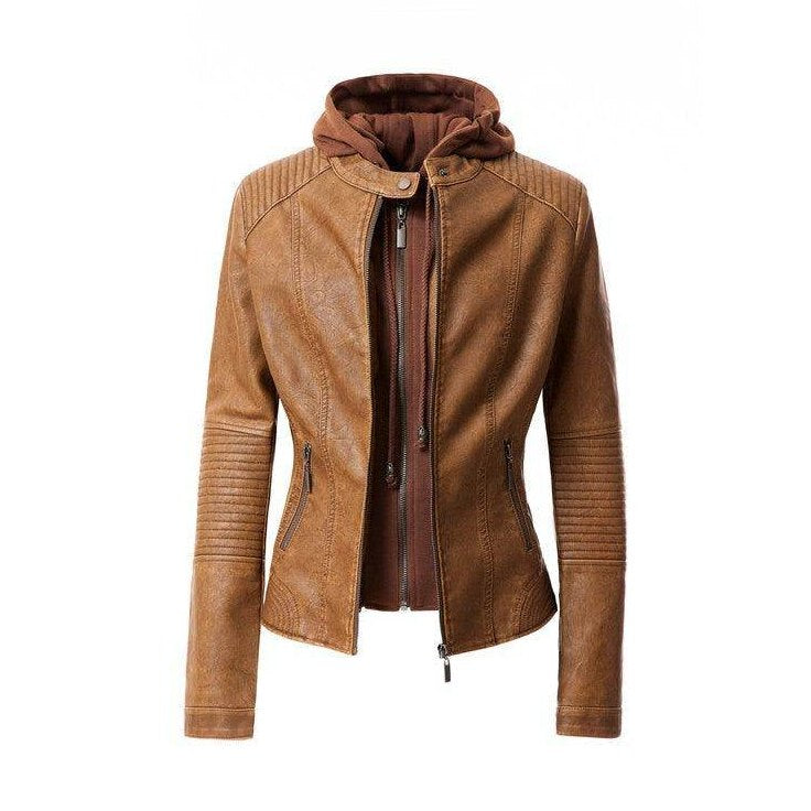 Women'S Pu Jacket - VacationGrabs