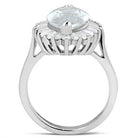 Women's Jewelry - Rings Women's Rings - SS027 - Silver 925 Sterling Silver Ring with AAA Grade CZ in Clear