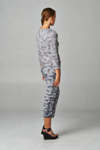 Women's Tie Dye French Terry Long Sleeve Screened - VacationGrabs