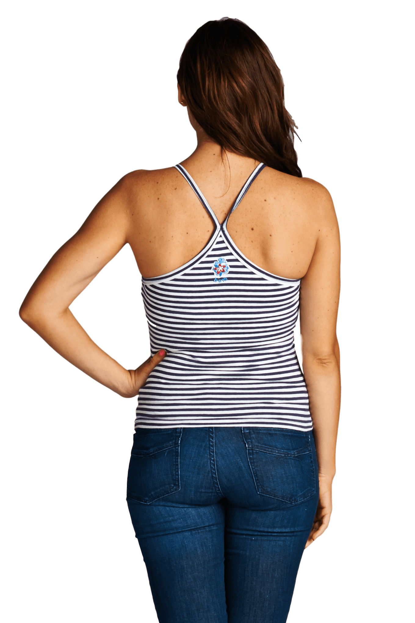 Women's Shirts - Tank Tops Women's Tight Striped Camisole Tank Top
