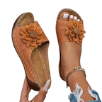 Comfortable Women Sandals with Floral Design