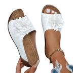 Comfortable Women Sandals with Floral Design