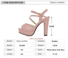 Women's Shoes - Heels Women Thick High Heels Summer Colored Shoes
