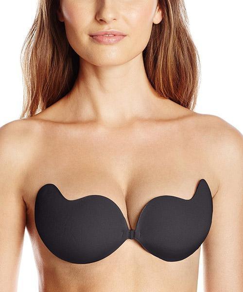  Womens Adhesive Bra Extra Lift In Cleavage Black Nude Leopard