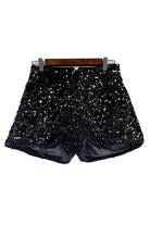 Women's Shorts Womens All Over Sequin Shorts