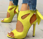 Women's Shoes - Heels Womens Ankle Strap Peep Toe High Heel Shoes