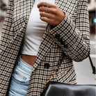 Women's Blazers Womens Casual Long Sleeve Lapel Button Slim Blazer Jacket