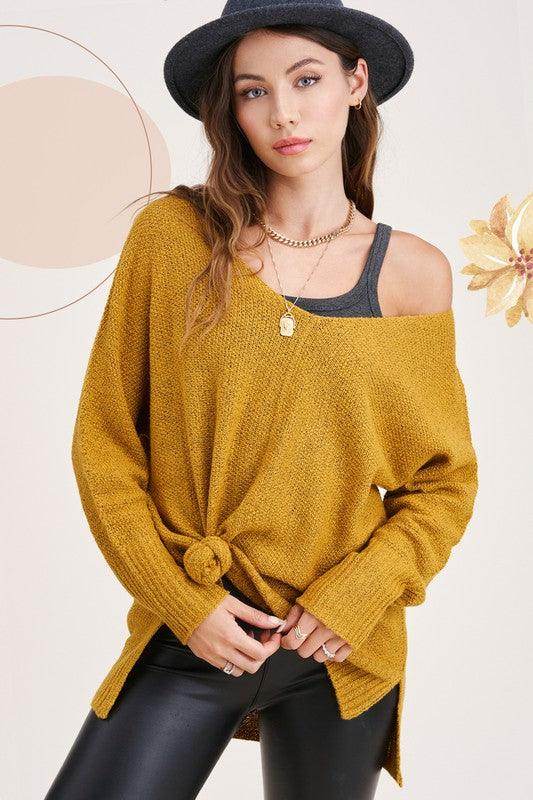 Womens Casual Relaxed Fit Winnie Sweater - VacationGrabs