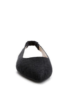 Rag Company black women's flats for womens casual travel footwear with elastic back strap