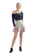 Women's Skirts Womens Charcoal or Taupe A-Line Skirts