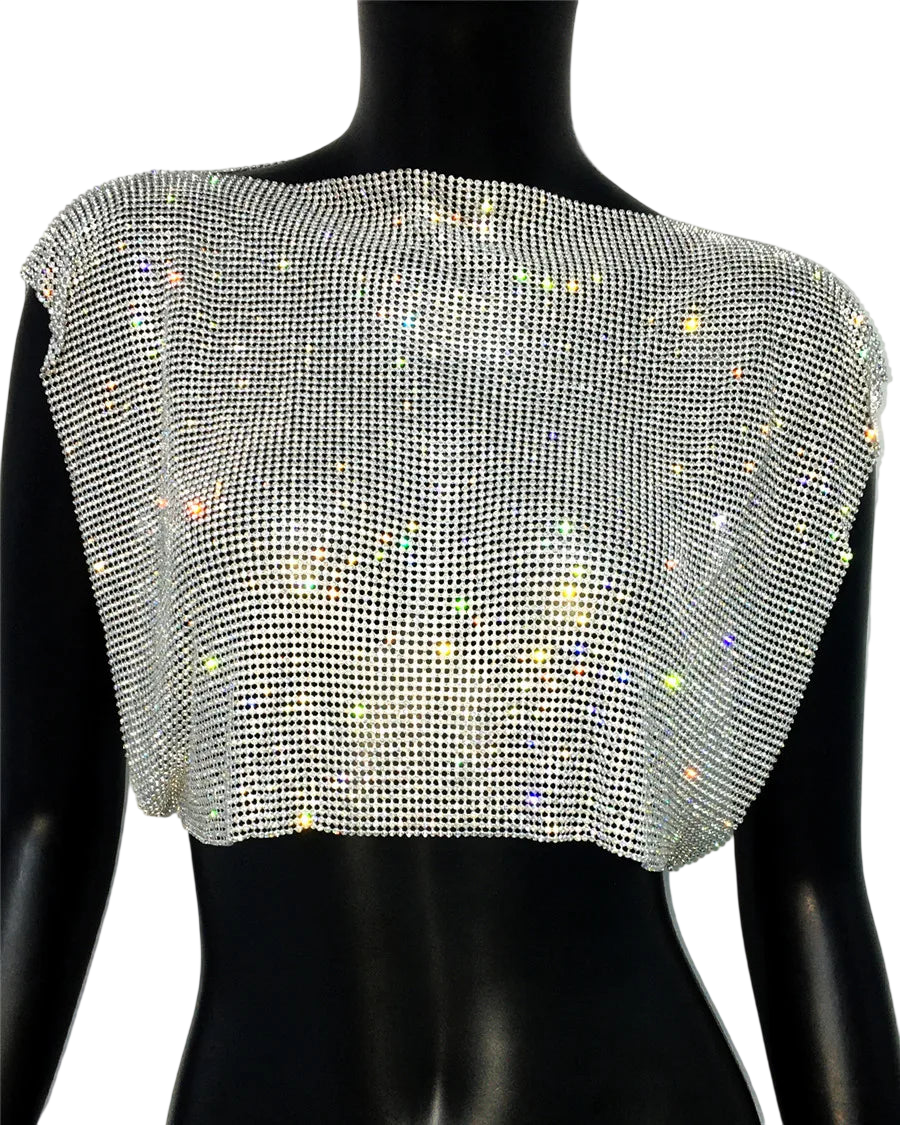 Shimmering Women's Clubwear Tops for Night Out