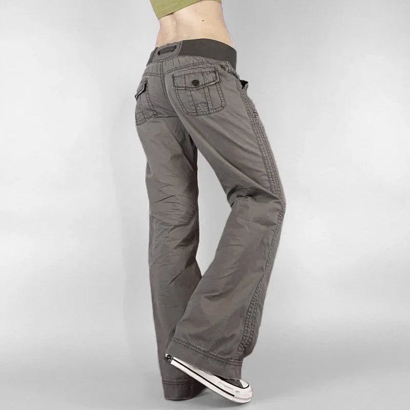 women's gray jeans, lightweight fabric, casual wear