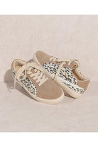 Women's Shoes - Sneakers Womens Khaki Leopard Shoes