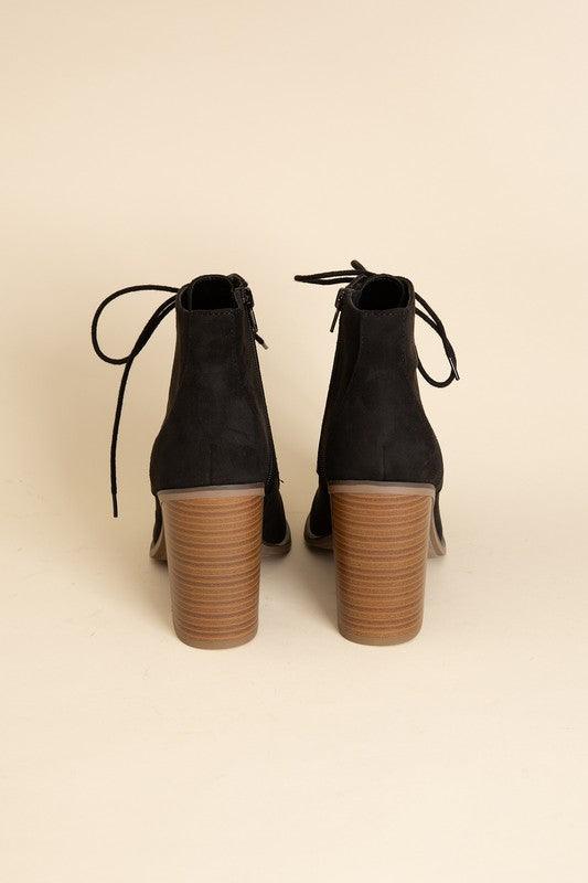 Women's Shoes - Boots Womens Kidman Black Lace Up Boots