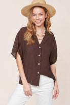 Women's Shirts Womens Loose Fit Zoey Top