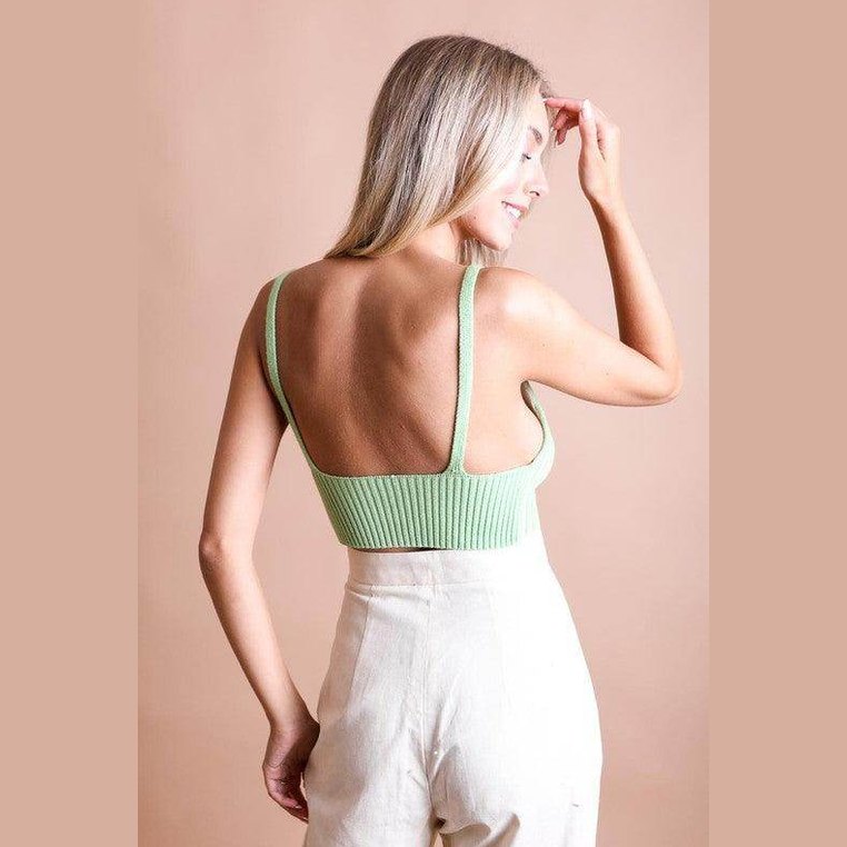 Womens Mod Lines Contour Brami Top - VacationGrabs
