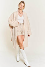 Womens Oversized Knit Cardigans Plus Size - VacationGrabs