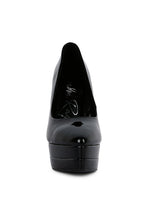 women's patent high heel sandals in sleek black, perfect for formal events